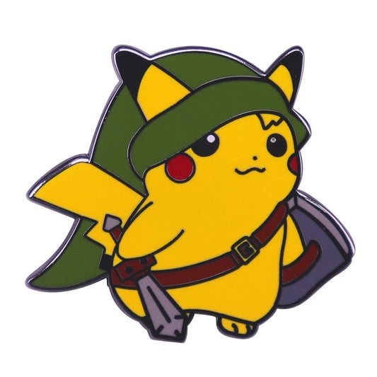 Link Pikachu Enamel Pin