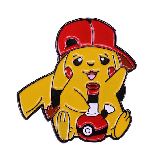 High Pikachu Enamel Pin