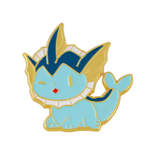 Vaporeon Chibi Enamel Pin